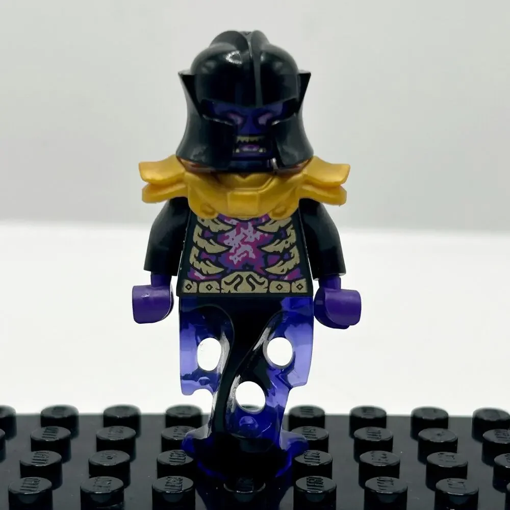Overlord Ninjago Legacy LEGO Minifigure 71742 Gold Shoulder Armor Minifig